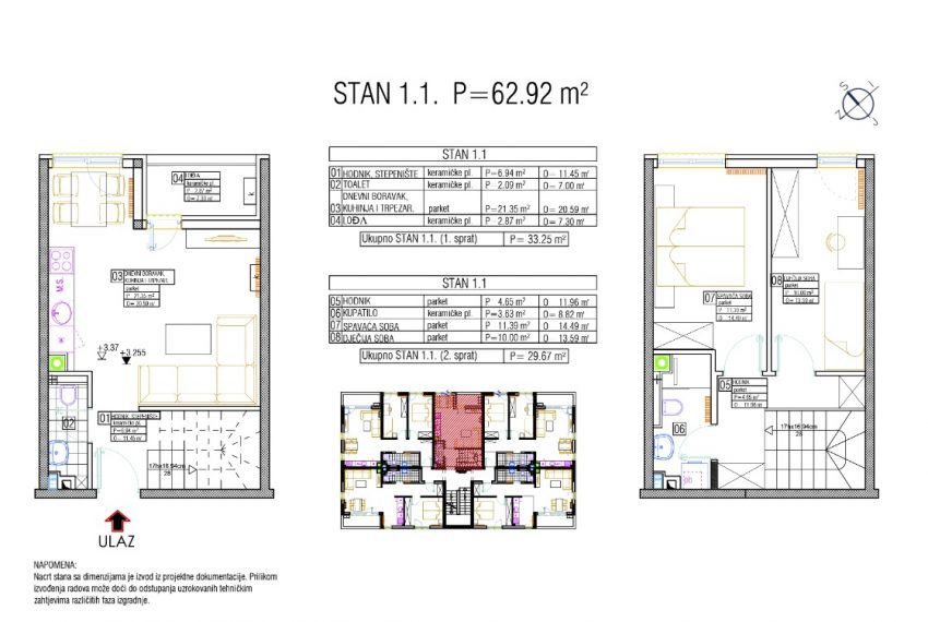 STAN 1-1 62 m2
